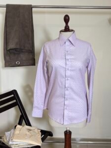 Women’s Lilac Long Sleeve Formal Shirt 4