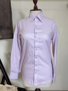 Women’s Lilac Long Sleeve Formal Shirt 1