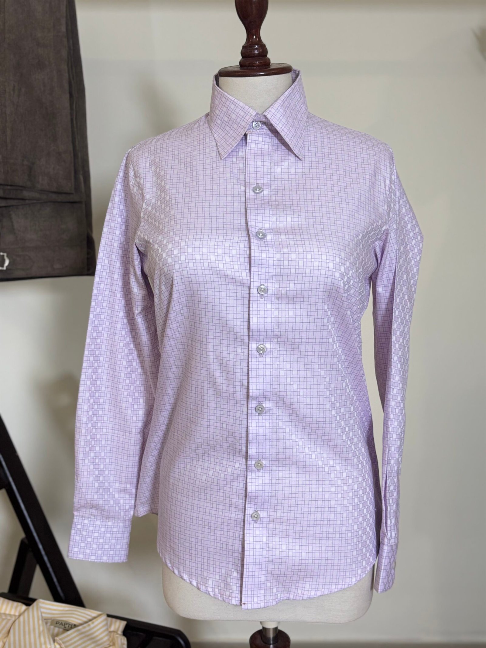 Women’s Lilac Long Sleeve Formal Shirt