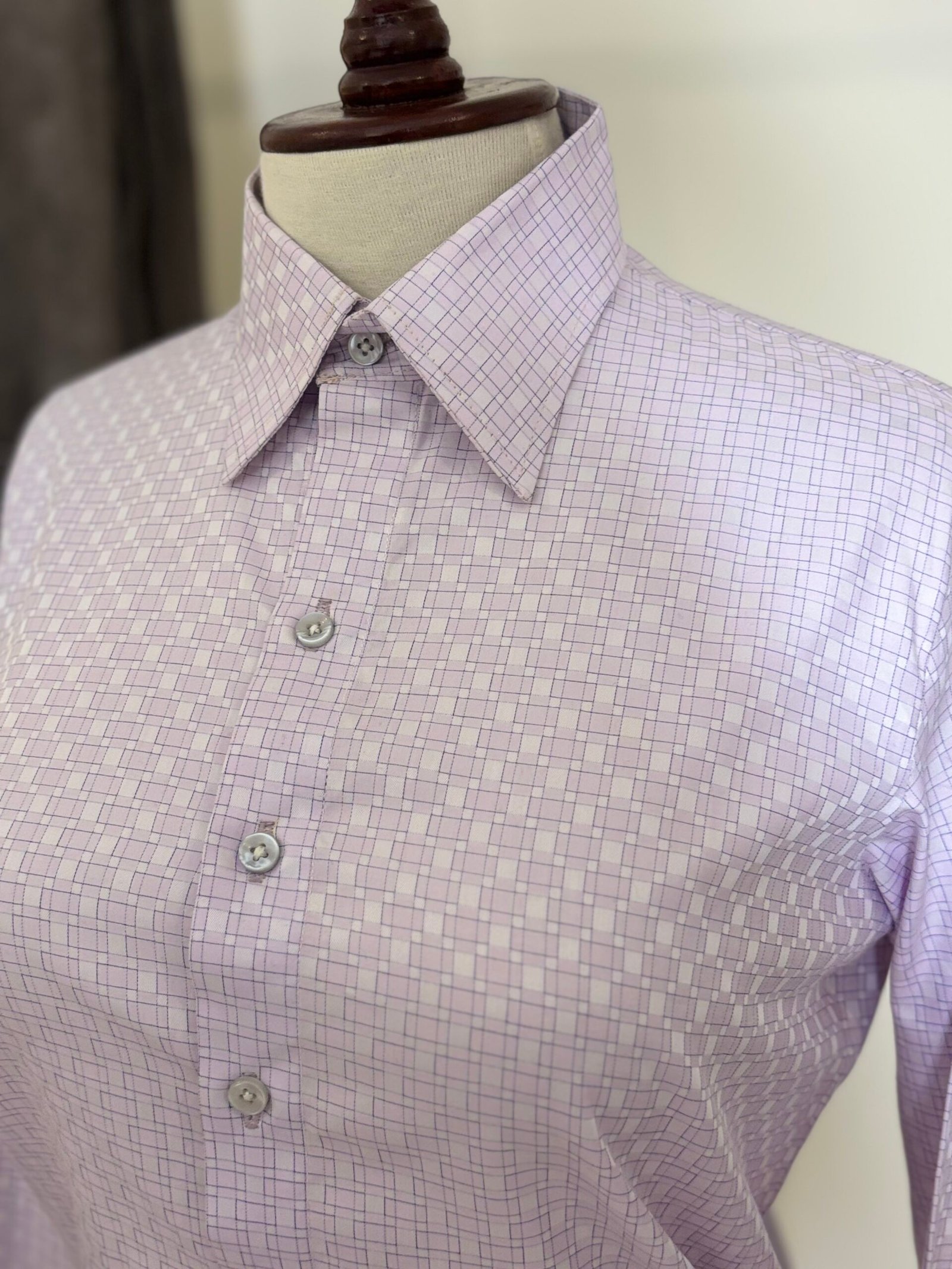 Women’s Lilac Long Sleeve Formal Shirt