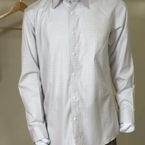 light grey formal shirt for men
