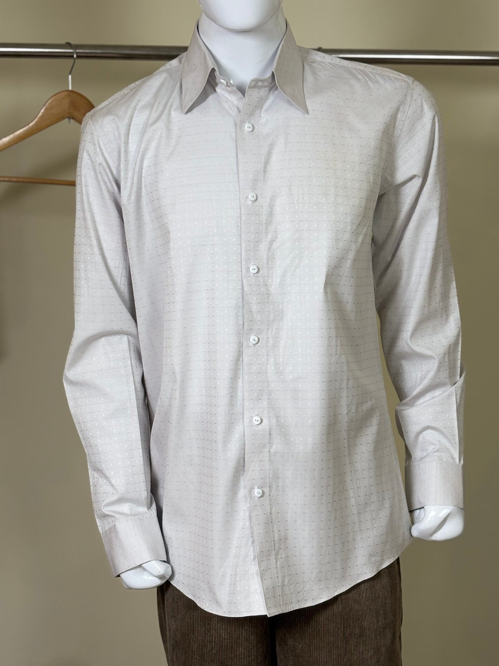 Light Grey Formal Shirt for Men