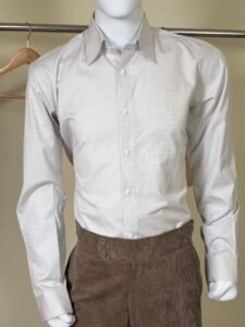 Light Grey Formal Shirt for Men 1