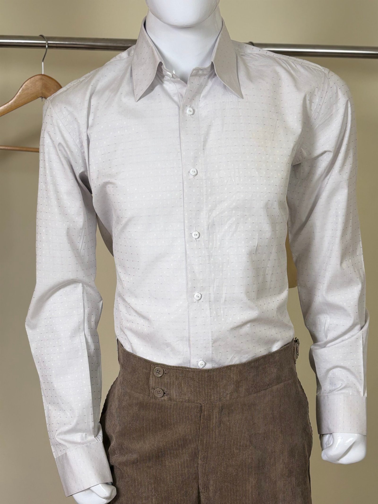 Light Grey Formal Shirt for Men